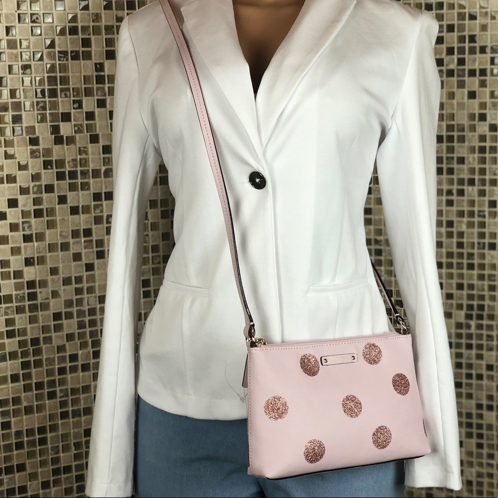 Kate Spade Hani Haven Lane Polka Dot Crossbody Bag - Picture 5 of 8